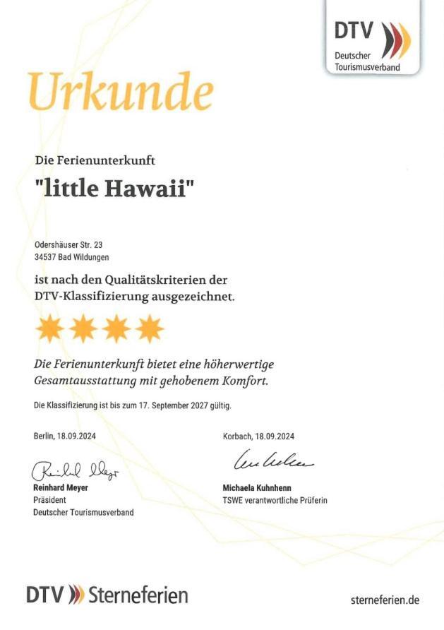 Little Hawaii & Texas Apartment Bad Wildungen Ngoại thất bức ảnh